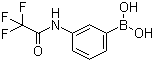 B-[3-[(2,2,2-Trifluoroacetyl)amino]phenyl]boronic acid molecular structure (CAS 88978-20-5)