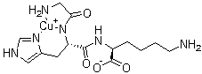 GHK Copper molecular structure (CAS 89030-95-5)