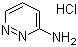 3-Aminopyridazine hydrochloride molecular structure (CAS 89203-22-5)