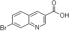 7-Bromoquinoline-3-carboxylic acid molecular structure (CAS 892874-34-9)