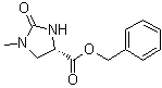 (4S)-1-Methyl-2-oxo-4-imidazolidinecarboxylic acid phenylmethyl ester molecular structure (CAS 89371-35-7)