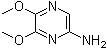 5,6-Dimethoxy-2-pyrazinamine molecular structure (CAS 89465-07-6)