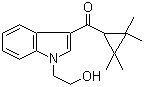 [1-(2-Hydroxyethyl)-1H-indol-3-yl](2,2,3,3-tetramethylcyclopropyl)methanone molecular structure (CAS 895155-87-0)