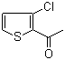 2-乙酰-3-氯噻吩分子结构 (CAS 89581-82-8)