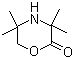 3,3,5,5-Tetramethyl-2-morpholinone molecular structure (CAS 90032-83-0)