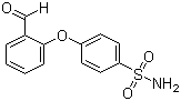 4-(2-Formylphenoxy)benzenesulfonamide molecular structure (CAS 902837-00-7)