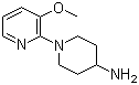 1-(3-Methoxy-2-pyridinyl)-4-piperidinamine molecular structure (CAS 902837-16-5)