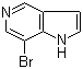 7-Bromo-1H-pyrrolo[3,2-c]pyridine molecular structure (CAS 902837-42-7)