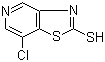 7-Chlorothiazolo[4,5-c]pyridine-2-thiol molecular structure (CAS 908355-84-0)