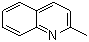 Quinaldine molecular structure (CAS 91-63-4)