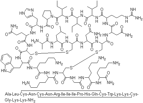 Tertiapin Q molecular structure (CAS 910044-56-3)