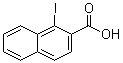 1-碘-2-萘甲酸分子结构 (CAS 91059-43-7)