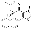 结构式 CAS# 910856-25-6, 丹参醇 C