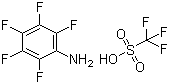 structure of CAS# 912823-79-1, Pentafluoroanilinium trifluoromethanesulfonate