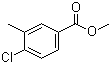 Methyl 4-chloro-3-methylbenzoate molecular structure (CAS 91367-05-4)