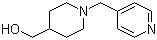 结构式 CAS# 914349-22-7, 1-(4-吡啶甲基)-4-哌啶甲醇