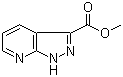 structure of CAS# 916325-83-2, Methyl 1H-pyrazolo[3,4-b]pyridine-3-carboxylate