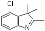 4-Chloro-2,3,3-trimethyl-3H-indole molecular structure (CAS 916791-95-2)