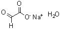 2-Oxoacetic acid sodium salt hydrate (1:1:1) molecular structure (CAS 918149-31-2)