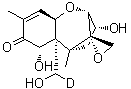 结构式 CAS# 919488-17-8, (3alpha,7alpha)-12,13-环氧-3,7,15-三羟基单端孢霉-9-烯-8-酮-15-d