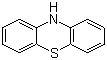 structure of CAS# 92-84-2, Phenothiazine;Thiodiphenylamine; Dibenzo-p-thiazine; Dibenzo-1,4-thiazine