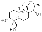 (3alpha,4beta,15alpha)-Kaur-16-ene-3,15,18-triol molecular structure (CAS 921211-29-2)