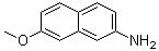 2-Amino-7-methoxynaphthalene molecular structure (CAS 92287-46-2)