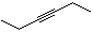 3-Hexyne molecular structure (CAS 928-49-4)