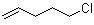 structure of CAS# 928-50-7, 5-Chloro-1-pentene