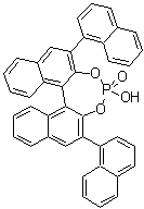 (11bS)-4-Hydroxy-2,6-di-1-naphthalenyl-dinaphtho[2,1-d:1',2'-f][1,3,2]dioxaphosphepin 4-oxide molecular structure (CAS 929097-93-8)