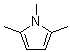 结构式 CAS# 930-87-0, 1,2,5-三甲基吡咯