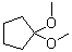 结构式 CAS# 931-94-2, 环戊酮二甲基缩醛