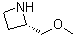 结构式 CAS# 935668-27-2, (2S)-2-(甲氧基甲基)吖丁啶
