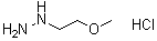 结构式 CAS# 936249-35-3, (2-甲氧基乙基)肼盐酸盐
