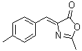 (4Z)-2-Methyl-4-[(4-methylphenyl)methylene]-5(4H)-oxazolone molecular structure (CAS 93634-54-9)