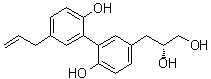 结构式 CAS# 93673-81-5, Magnolignan A