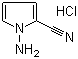 1-Amino-1H-pyrrole-2-carbonitrile hydrochloride molecular structure (CAS 937046-97-4)