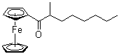 (2-Methyl-1-oxooctyl)ferrocene molecular structure (CAS 93894-61-2)