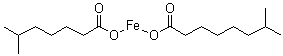 (Isononanoato-O)(isooctanoato-O)iron molecular structure (CAS 93920-17-3)