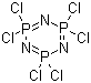结构式 CAS# 940-71-6, 三聚氯化磷腈; 六氯三聚磷腈; 六氯环三磷腈