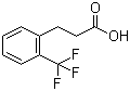 3-[2-(三氟甲基)苯基]丙酸分子结构 (CAS 94022-99-8)