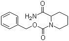 结构式 CAS# 940868-17-7, 1-Cbz-哌啶-2-甲酰胺; 1-苄氧羰基哌啶-2-甲酰胺