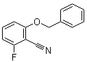 结构式 CAS# 94088-45-6, 2-氟-6-苄氧基苯甲腈