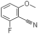 2-Fluoro-6-methoxybenzonitrile molecular structure (CAS 94088-46-7)