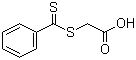 结构式 CAS# 942-91-6, S-硫代苯甲酰巯基乙酸; S-(硫代苯甲酰基)硫乙酸; S-(硫代苯甲酰基)硫代乙醇酸