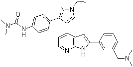 GSK 1070916 molecular structure (CAS 942918-07-2)