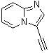 结构式 CAS# 943320-53-4, 3-乙炔基咪唑并[1,2-a]吡啶