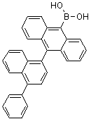 B-[10-(4-Phenyl-1-naphthalenyl)-9-anthracenyl]boronic acid molecular structure (CAS 944801-29-0)