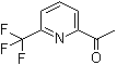 1-[6-(Trifluoromethyl)-2-pyridinyl]ethanone molecular structure (CAS 944904-58-9)