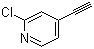 结构式 CAS# 945717-09-9, 2-氯-4-乙炔基吡啶